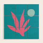 Miami No1 Summer Landscape Wood Wall Art Gallery Image 1