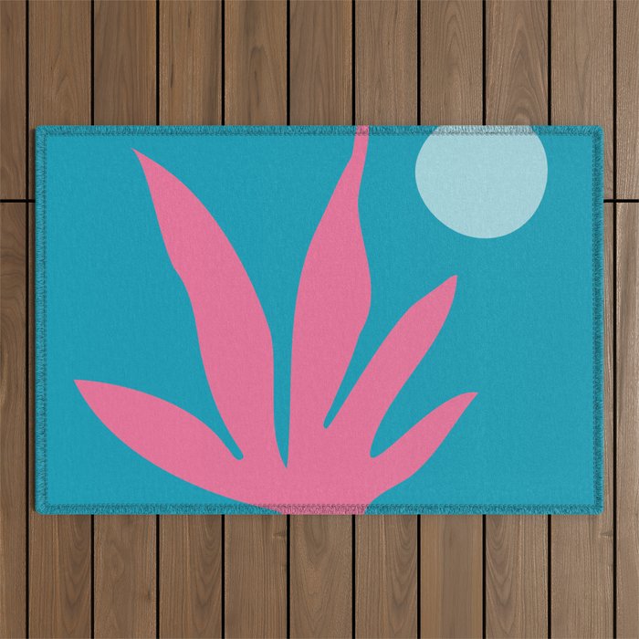 Miami No1 Summer Landscape Outdoor Rug Gallery Image 1