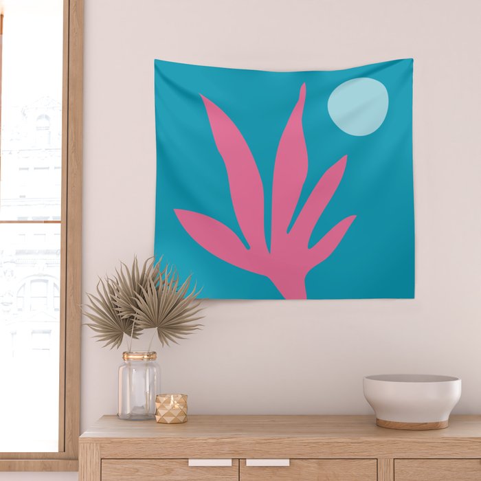 Miami No1 Summer Landscape Wall Tapestry Gallery Image 2