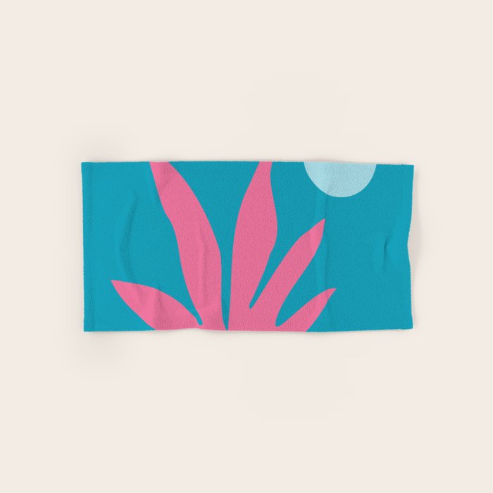 Miami No1 Summer Landscape Bath Towel Gallery Image 1