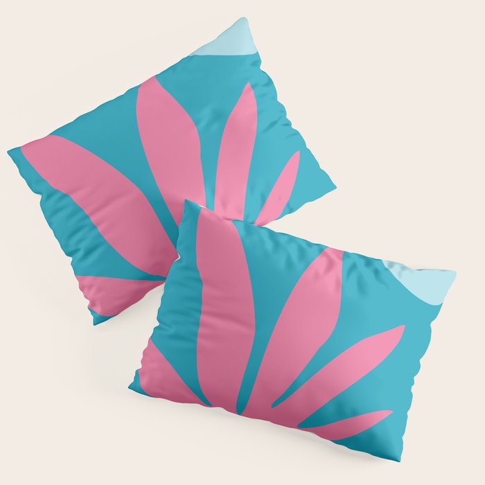 Miami No1 Summer Landscape Pillow Sham Gallery Image 3