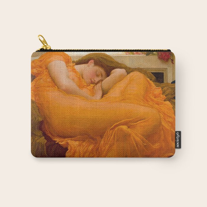 Flaming June, âFrederic Leighton Carry All Pouch Gallery Image 1
