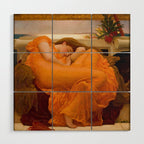 Flaming June, âFrederic Leighton Wood Wall Art Gallery Image 1