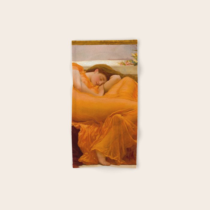Flaming June, âFrederic Leighton Bath Towel Gallery Image 1