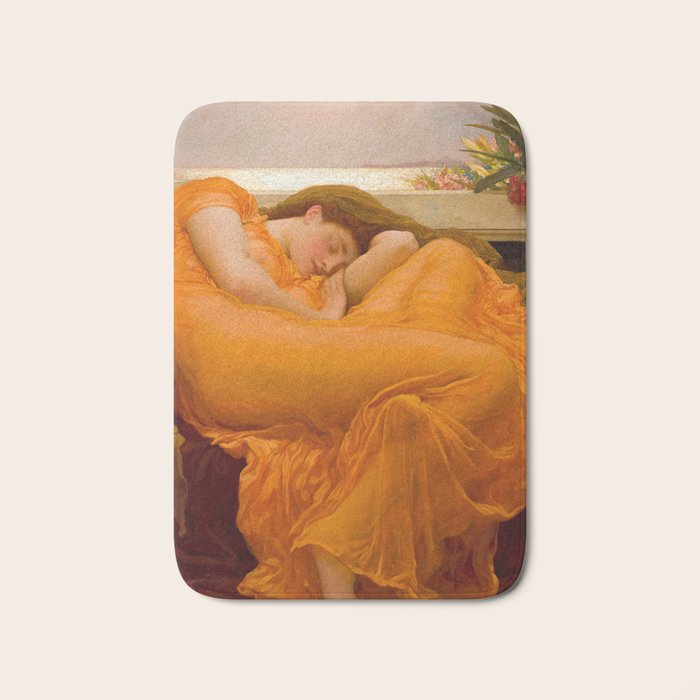 Flaming June, âFrederic Leighton Bath Mat Gallery Image 1