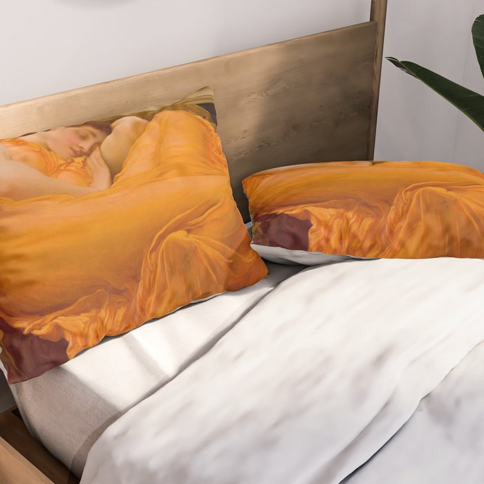 Flaming June, âFrederic Leighton Pillow Sham Gallery Image 2