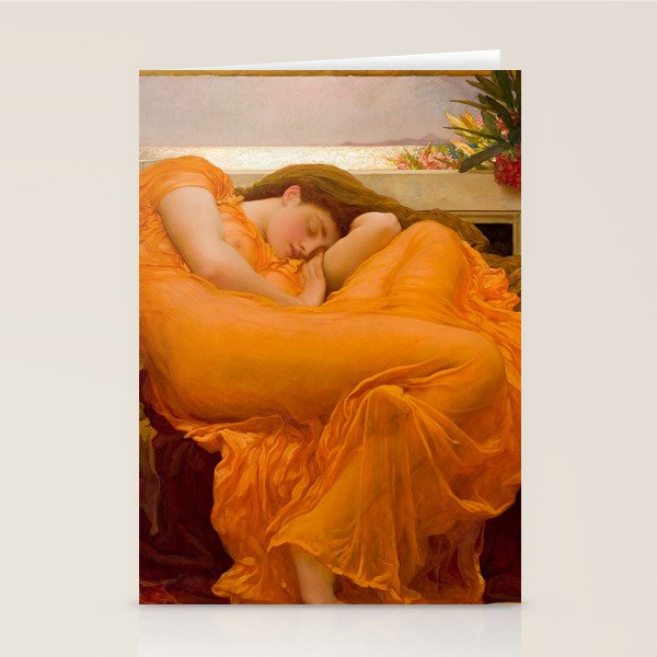 Flaming June, âFrederic Leighton Stationery Card Gallery Image 2