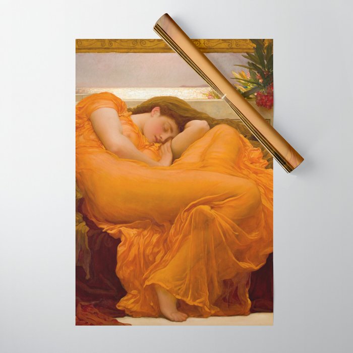 Flaming June, âFrederic Leighton Wrapping Paper Gallery Image 1