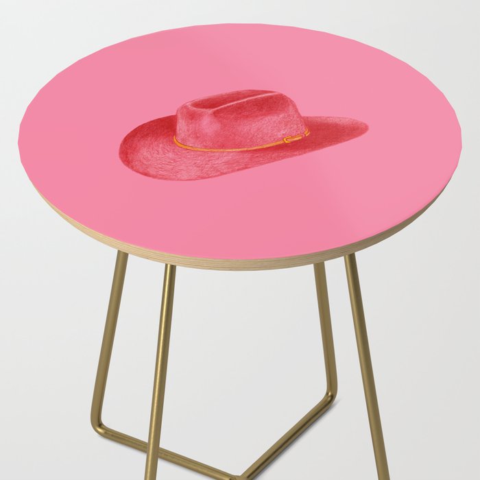 Red Stetson Side Table Gallery Image 2