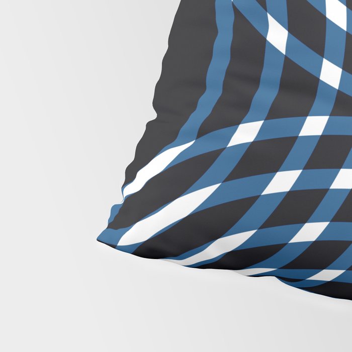 Interwoven - blue Pillow Sham Gallery Image 4