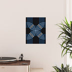 Interwoven - blue Poster Gallery Image 2