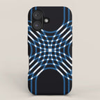 Interwoven - blue iPhone Case Gallery Image 1