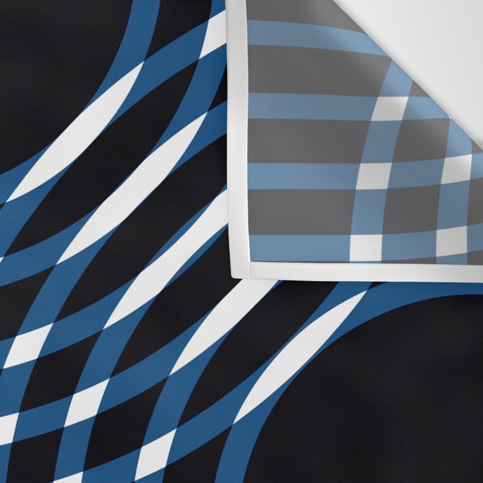 Interwoven - blue Wall Tapestry Gallery Image 3