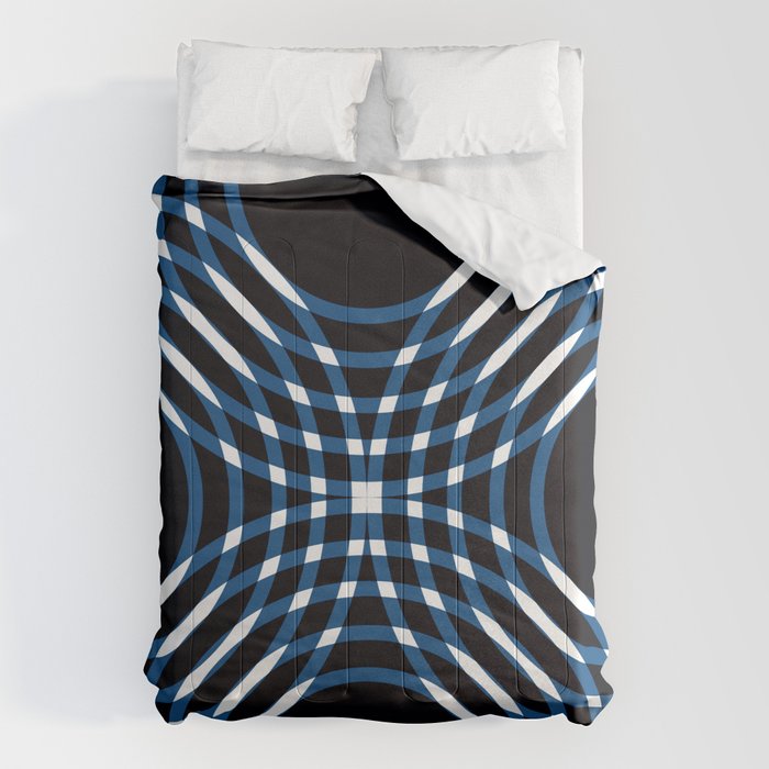 Interwoven - blue Comforter Gallery Image 1