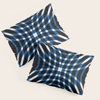 Interwoven - blue Pillow Sham Gallery Image 3