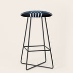 Interwoven - blue Stool Gallery Image 1