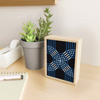 Interwoven - blue Mini Art Print Gallery Image 2