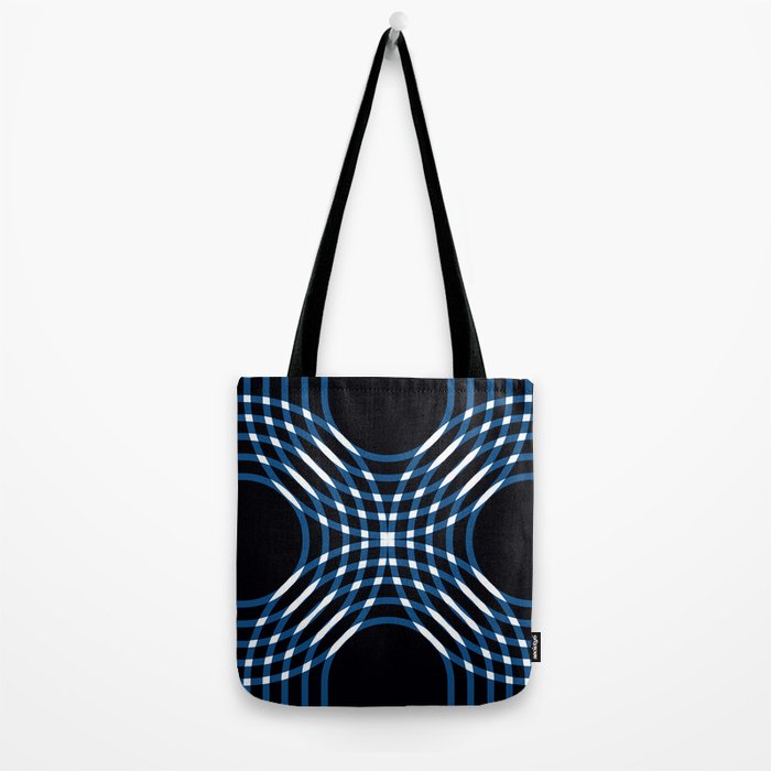 Interwoven - blue Tote Bag Gallery Image 2