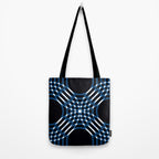 Interwoven - blue Tote Bag Gallery Image 2
