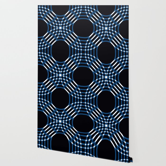 Interwoven - blue Wallpaper Gallery Image 2