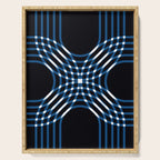 Interwoven - blue Serving Tray Gallery Image 1