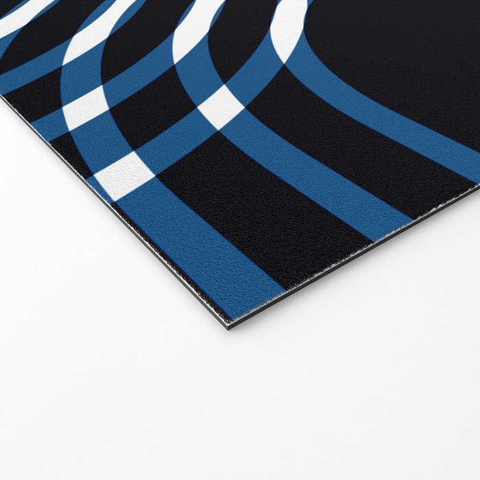 Interwoven - blue Welcome Mat Gallery Image 2
