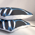 Interwoven - blue Pillow Sham Gallery Image 3