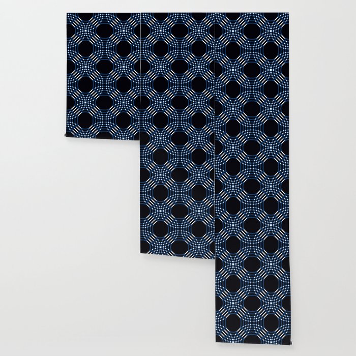 Interwoven - blue Wallpaper Gallery Image 3
