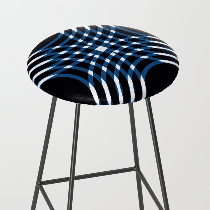Interwoven - blue Stool Gallery Image 2