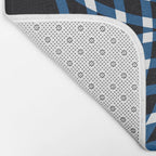 Interwoven - blue Bath Mat Gallery Image 2