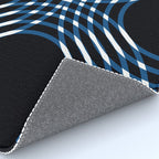 Interwoven - blue Rug Gallery Image 4