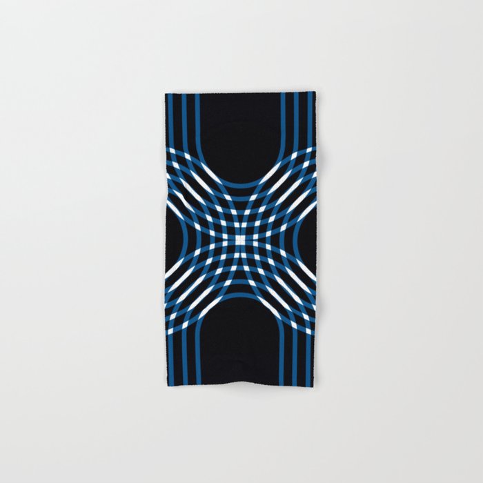 Interwoven - blue Towels Gallery Image 1