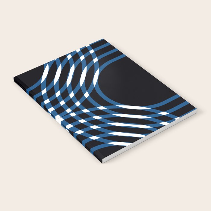 Interwoven - blue Notebook Gallery Image 1