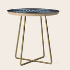 Interwoven - blue Side Table Gallery Image 1