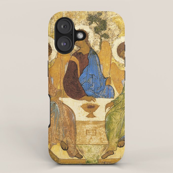 The Holy Trinity By Andrei Rublev iPhone Case Gallery Image 1