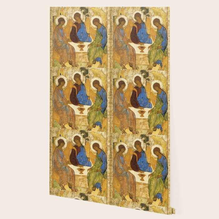 The Holy Trinity By Andrei Rublev Wallpaper Gallery Image 2