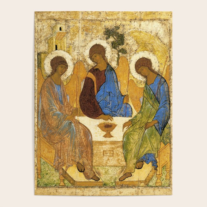 The Holy Trinity By Andrei Rublev Poster Gallery Image 4