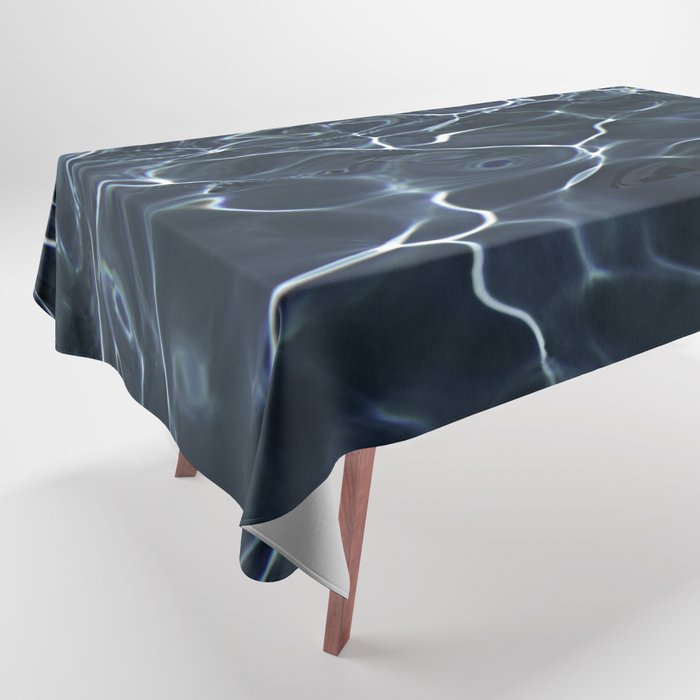 DARK BLUE -  WATER Tablecloth Gallery Image 1