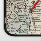 Vintage Cape Cod Map (1893) Laptop Sleeve Gallery Image 3