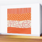 Peach Pattern Cake | PATTERN 08: The Retro Edition Wall Mural Gallery Image 2