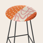 Peach Pattern Cake | PATTERN 08: The Retro Edition Stool Gallery Image 2