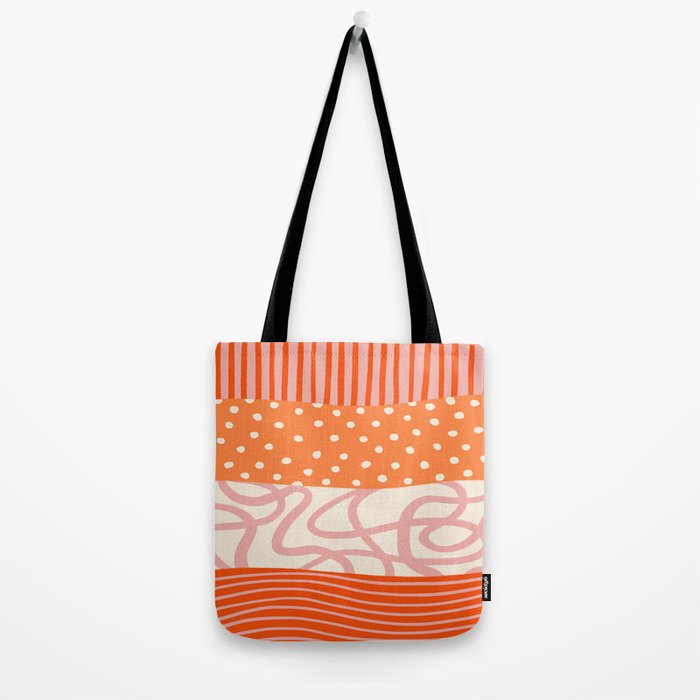 Peach Pattern Cake | PATTERN 08: The Retro Edition Tote Bag Gallery Image 2