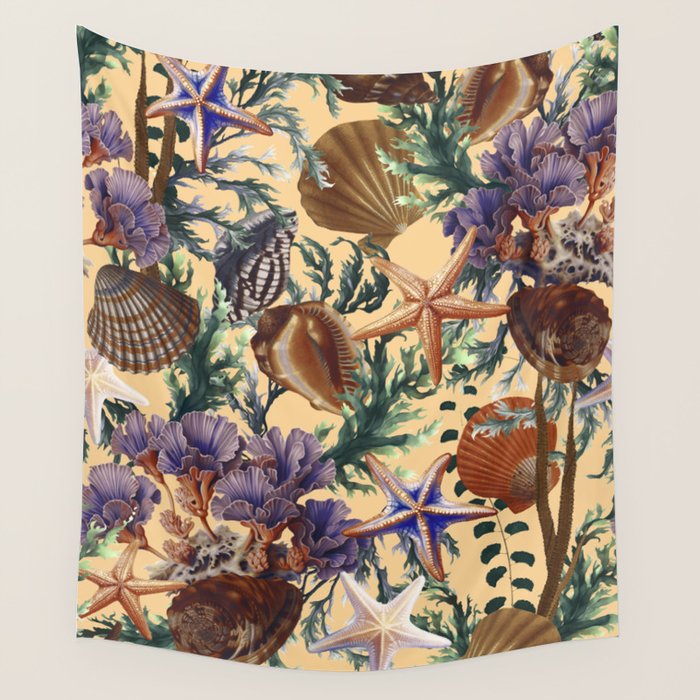 Bottom of the Ocean II Wall Tapestry Gallery Image 1