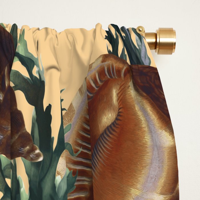 Bottom of the Ocean II Window Curtain Gallery Image 2