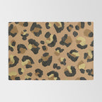 Leopard Print - Neutral & Gold Palette Rug Gallery Image 2
