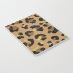 Leopard Print - Neutral & Gold Palette Notebook Gallery Image 3