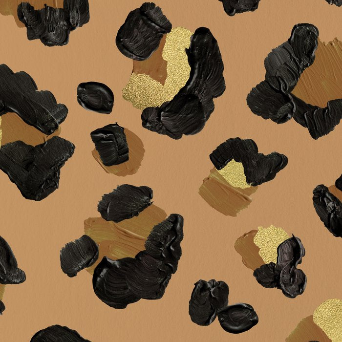 Leopard Print - Neutral & Gold Palette Coffee Mug Gallery Image 2