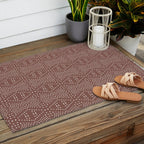 BOHO TILE CLAY Outdoor Rug Gallery Image 2