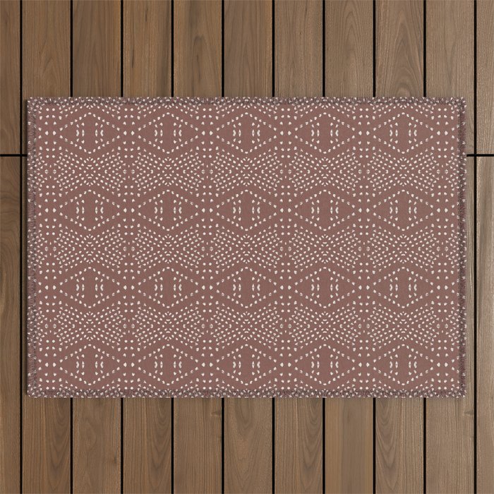 BOHO TILE CLAY Outdoor Rug Gallery Image 1