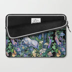 Unicorns Magical Rose Garden Laptop Sleeve Gallery Image 2